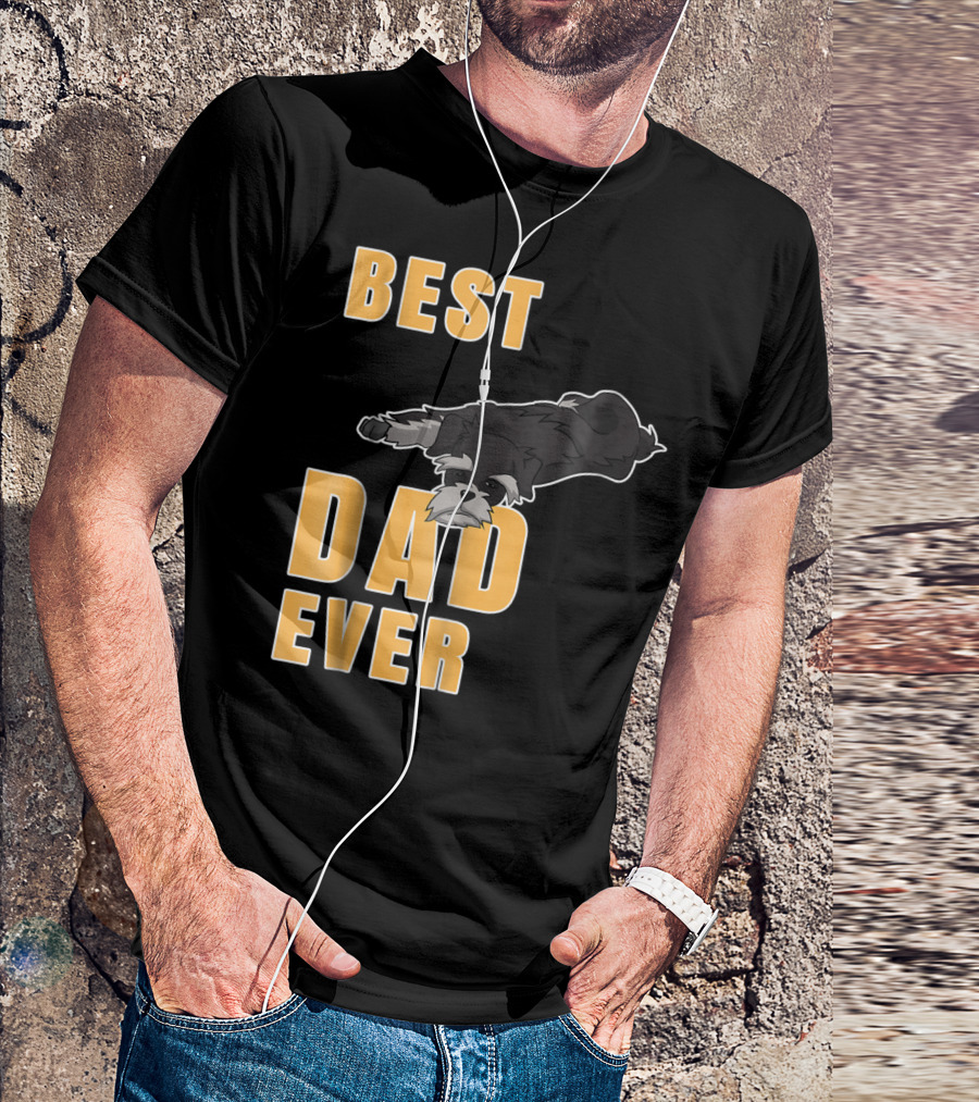 Best Dad Ever Miniature Schnauzer T-Shirt