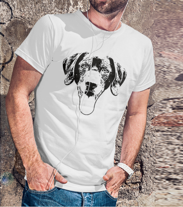 Black Labrador Face Dog Labrador Retriever T-Shirt