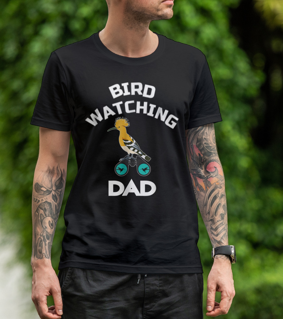 BIRD WATCHING DAD Bird Ing Dad Birds Lover Fun Bird Fans Lt13 T-Shirt