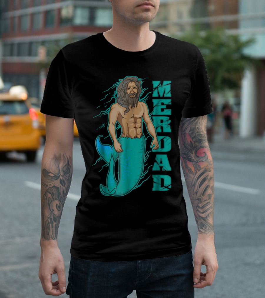 Cute King Merdad for the Best Dad on Earth T-Shirt