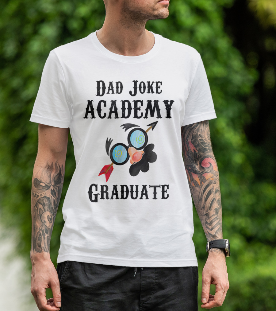 Dad Joke Academy Graduate For Future Dads43 T-Shirt