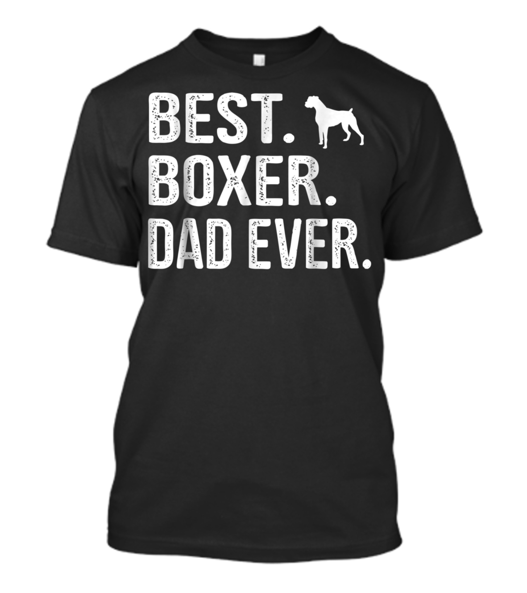 Best Boxer Dad Ever Dog T-Shirt