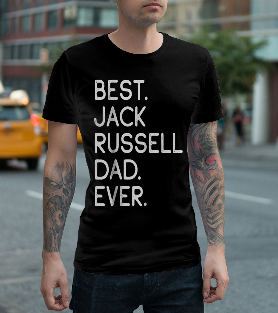 Best Jack Russell Dad Ever Proud Master Lover14 T-Shirt