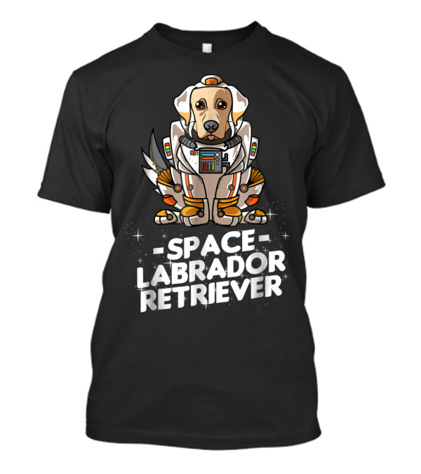 Space Labrador Retriever Astronaut Suit Dog36 T-Shirt