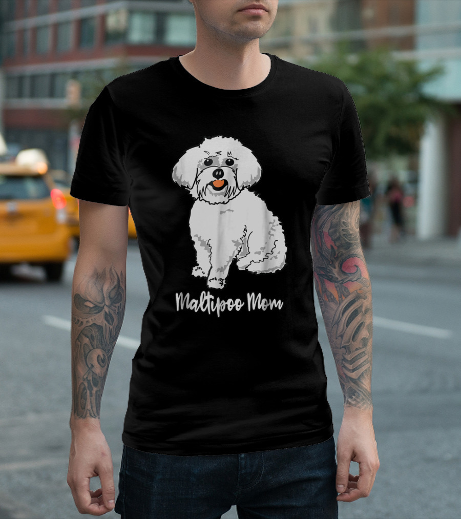 Maltipoo Mom Women Dog Lover Dog Mom16 Maltipoo Mom T-Shirt