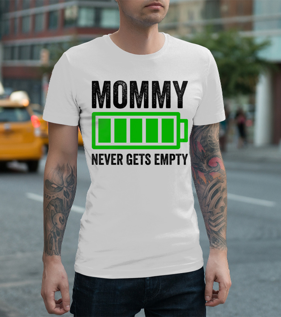 Mommy Never Gets Empty Mothers Day Idea and Grandma61 T-Shirt