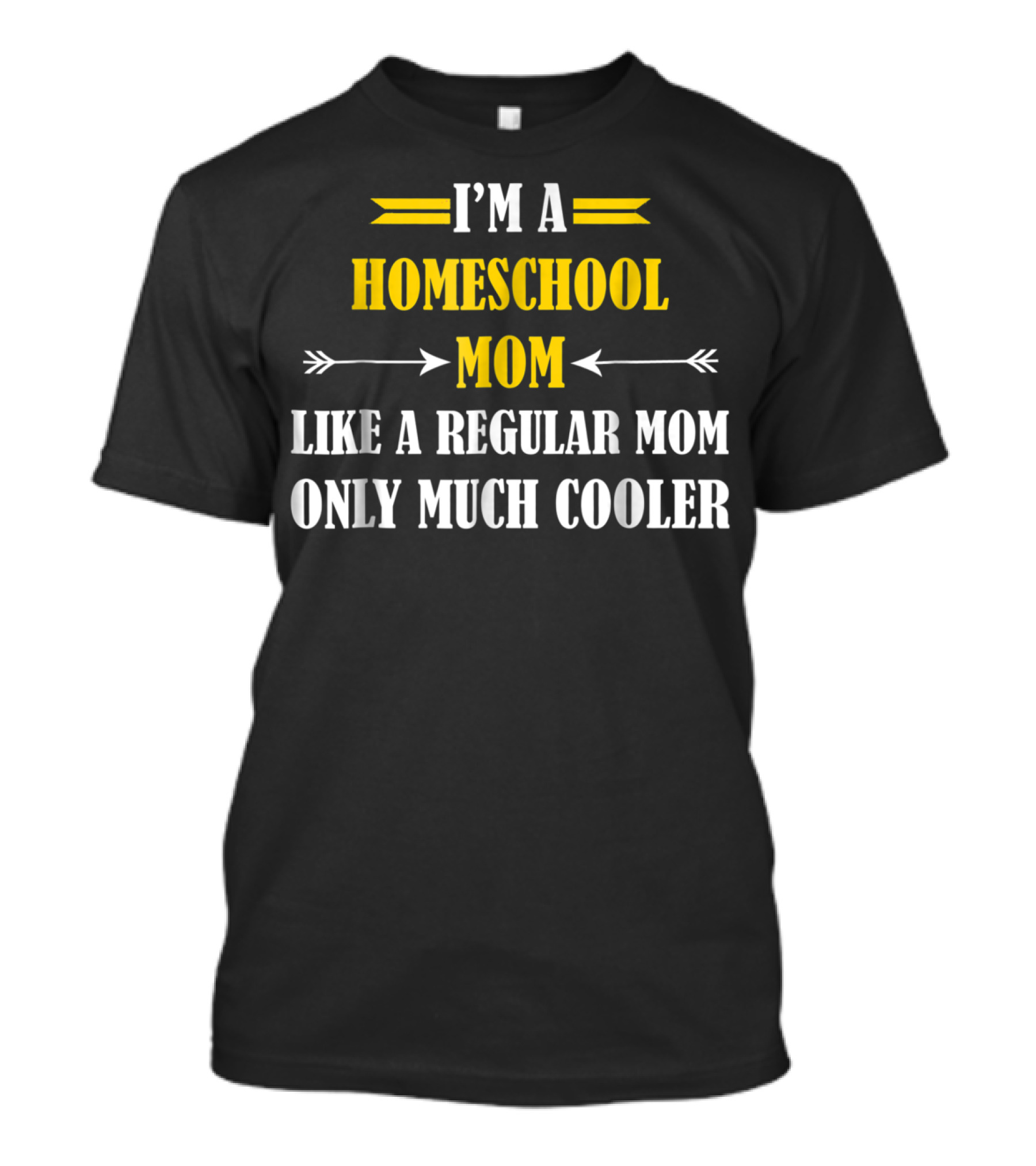 I'm A Homeschool Mom Like A Regular Mom Only Much Cooler T-Shirt