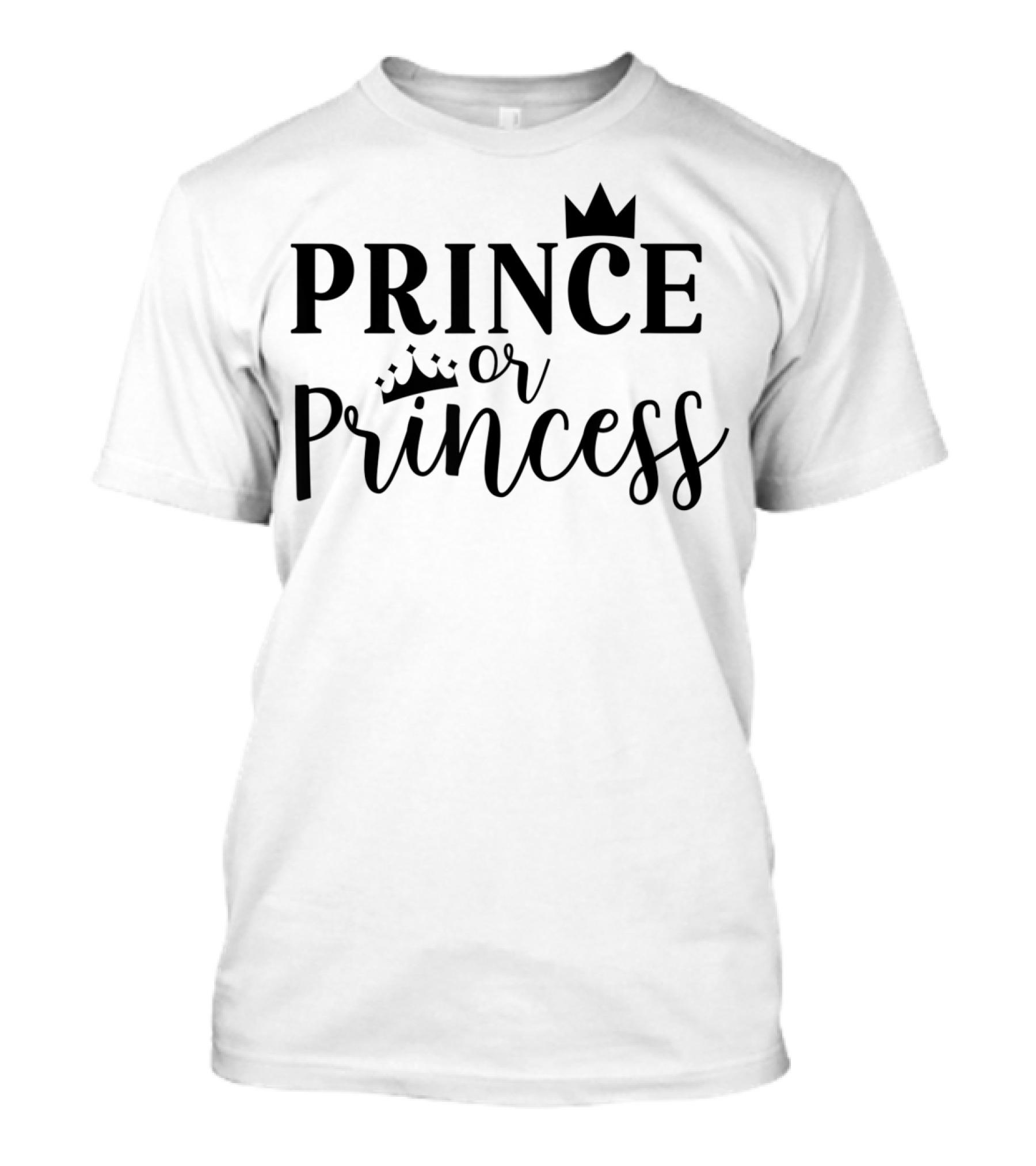 Prince Or Princess Gender Reveal Dad Cute91 T-Shirt