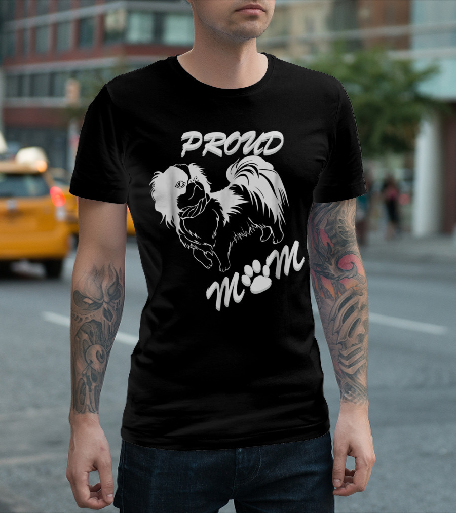 Proud Dog Mom for DogPet Lover with Love for Dog64 T-Shirt
