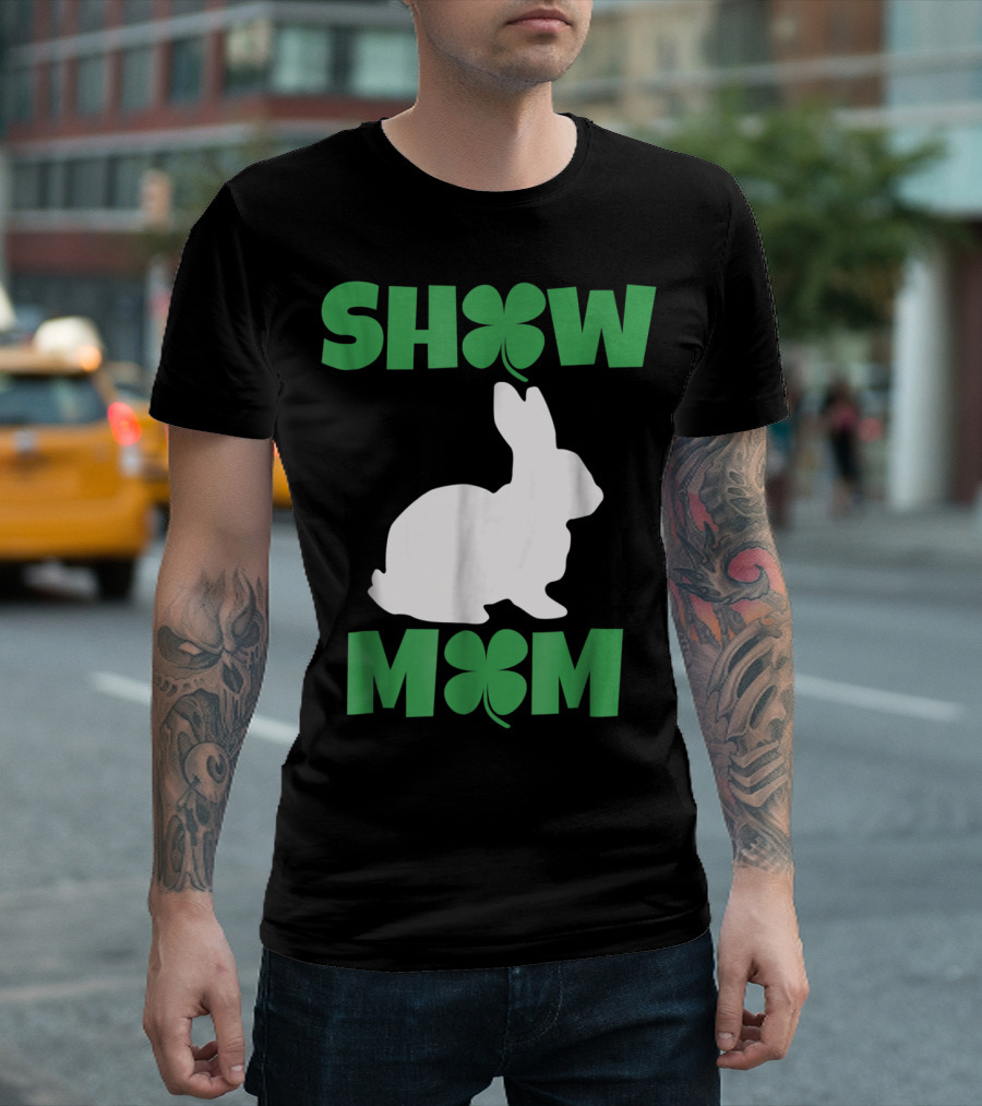 SHOW MOM CLOVER RABBIT T-Shirt