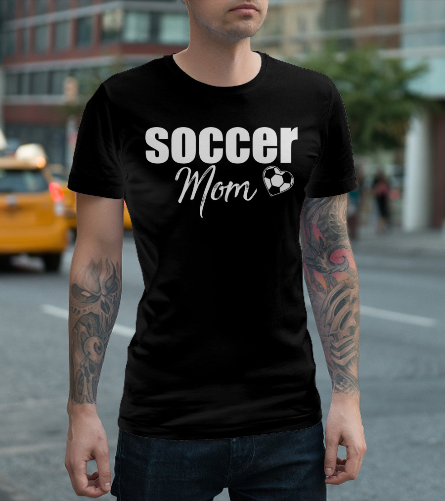 Soccer Mom Heart Ball T-Shirt