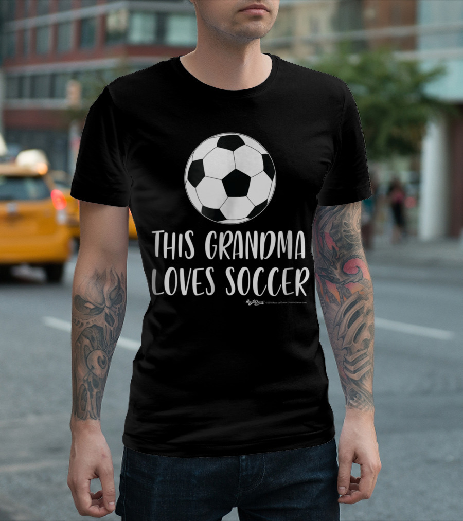 This Grandma Loves Soccer Ball Enthusiast T-Shirt