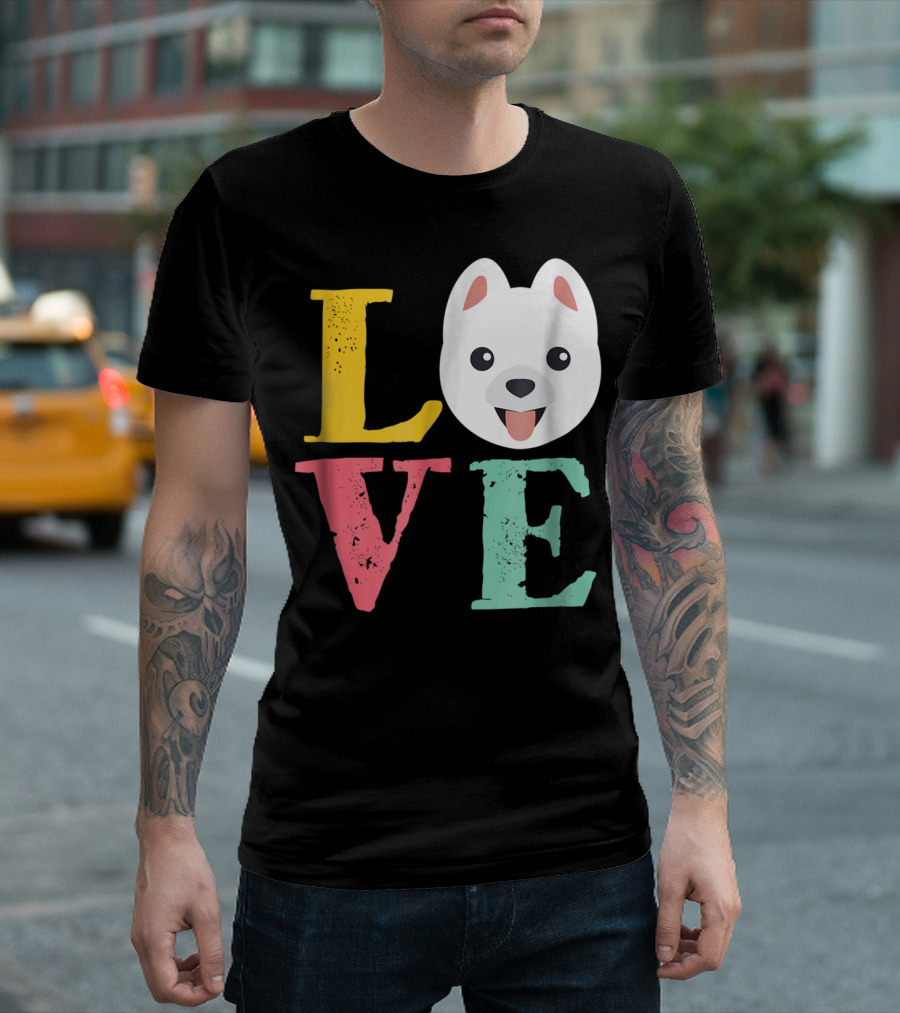 LOVE Pomeranian Dog Pom Owner Puppies Mom and Dad15 T-Shirt
