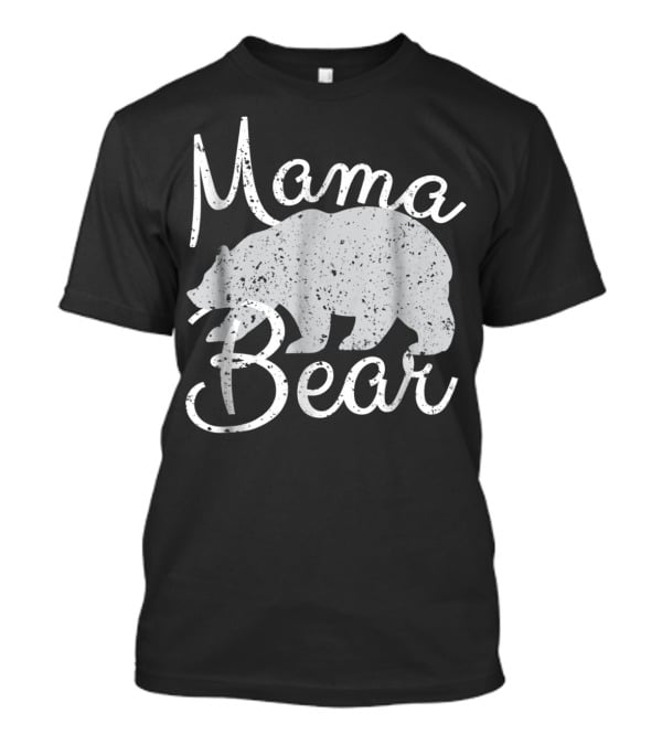 Mama Bear Vintage Retro Bear T-Shirt