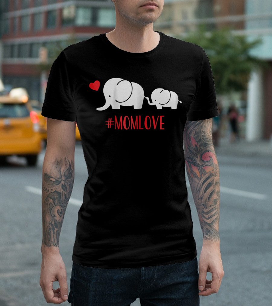 Bambolina #Momlove Elephant Heart Duo T-Shirt