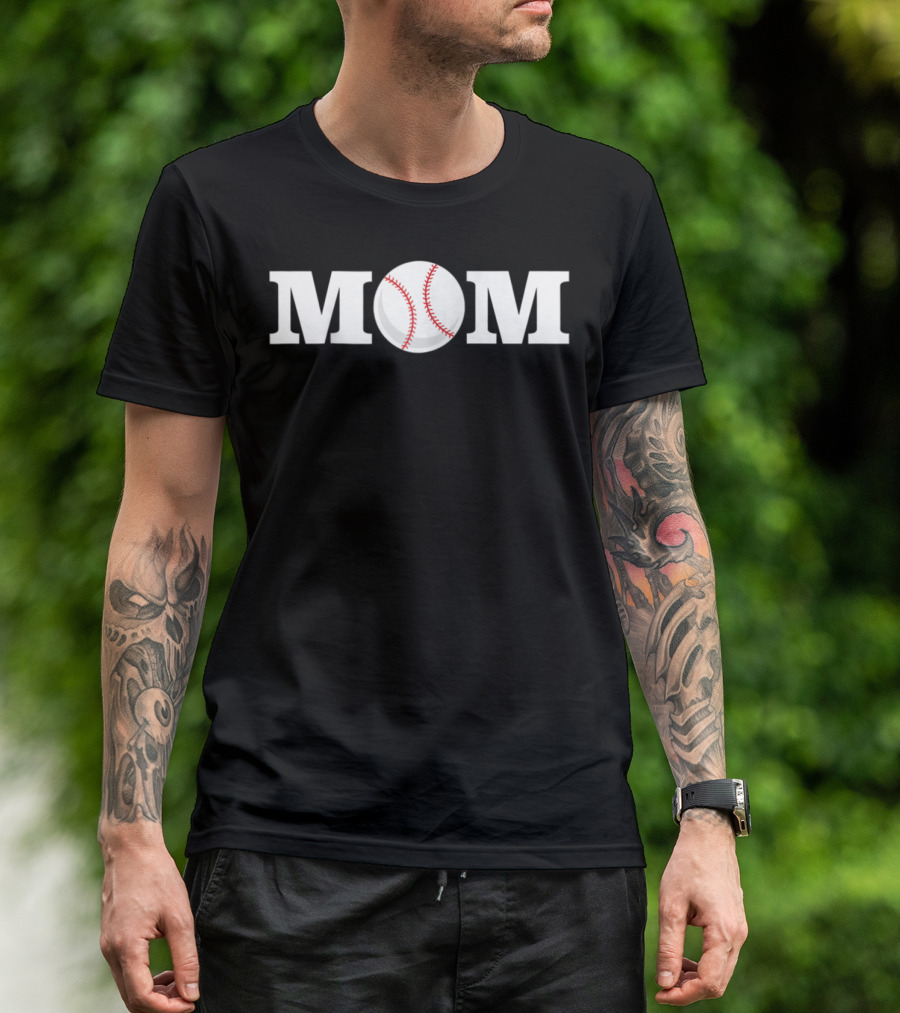 Mom Baseball Softball T-Shirt
