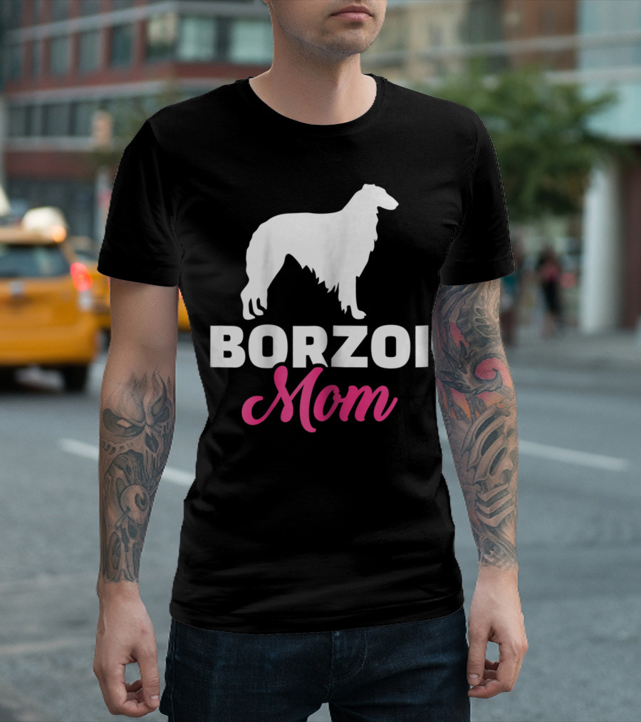 BORZOI Mom T-Shirt