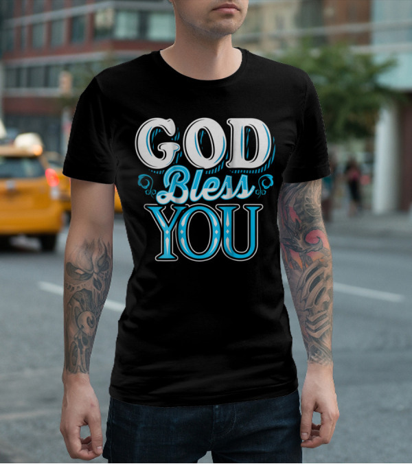 God Bless You Christian Pastor Priest Reverend Dad Mom9 T-Shirt