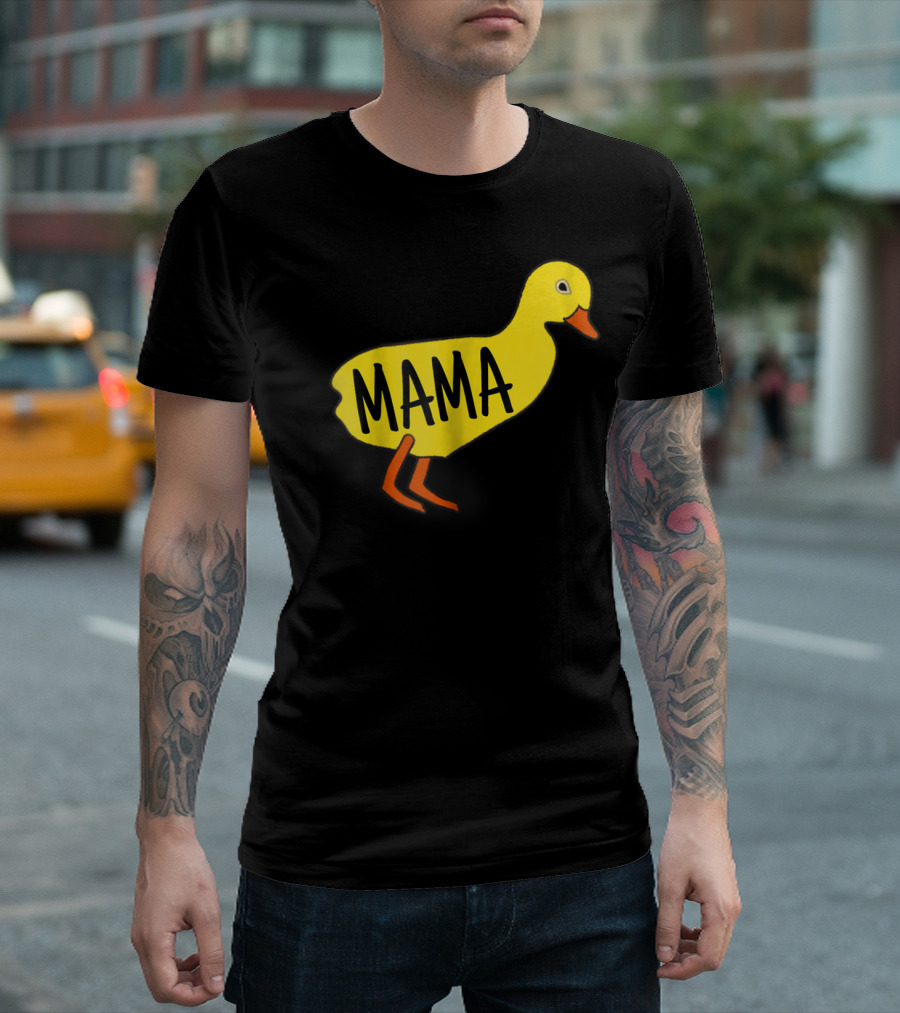 MAMA Best Duck Mama Mom for Ducks Lovers Girls Owners T-Shirt