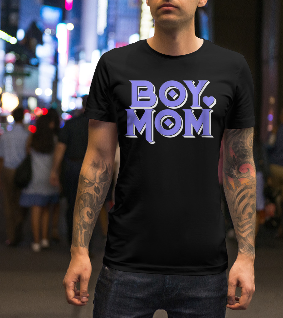 BOY MOM Cute Boy T-Shirt
