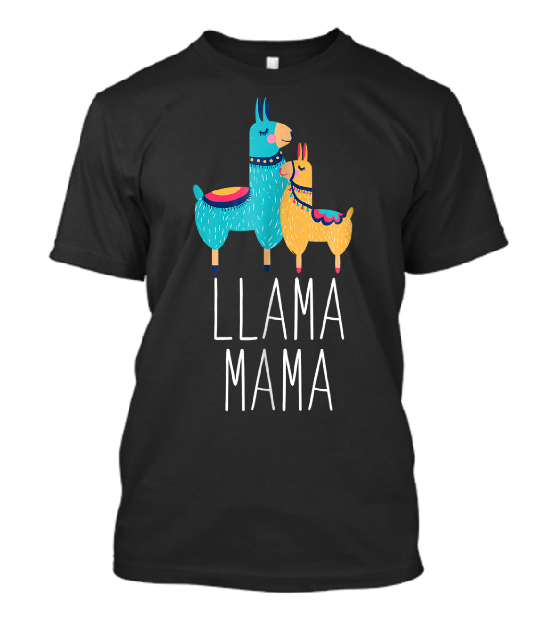 LLAMA MAMA Funny Llamas Mom Meme Cute T-Shirt