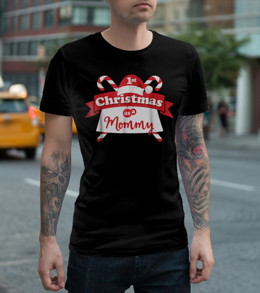 1st Christmas as a Mommy T-Shirt