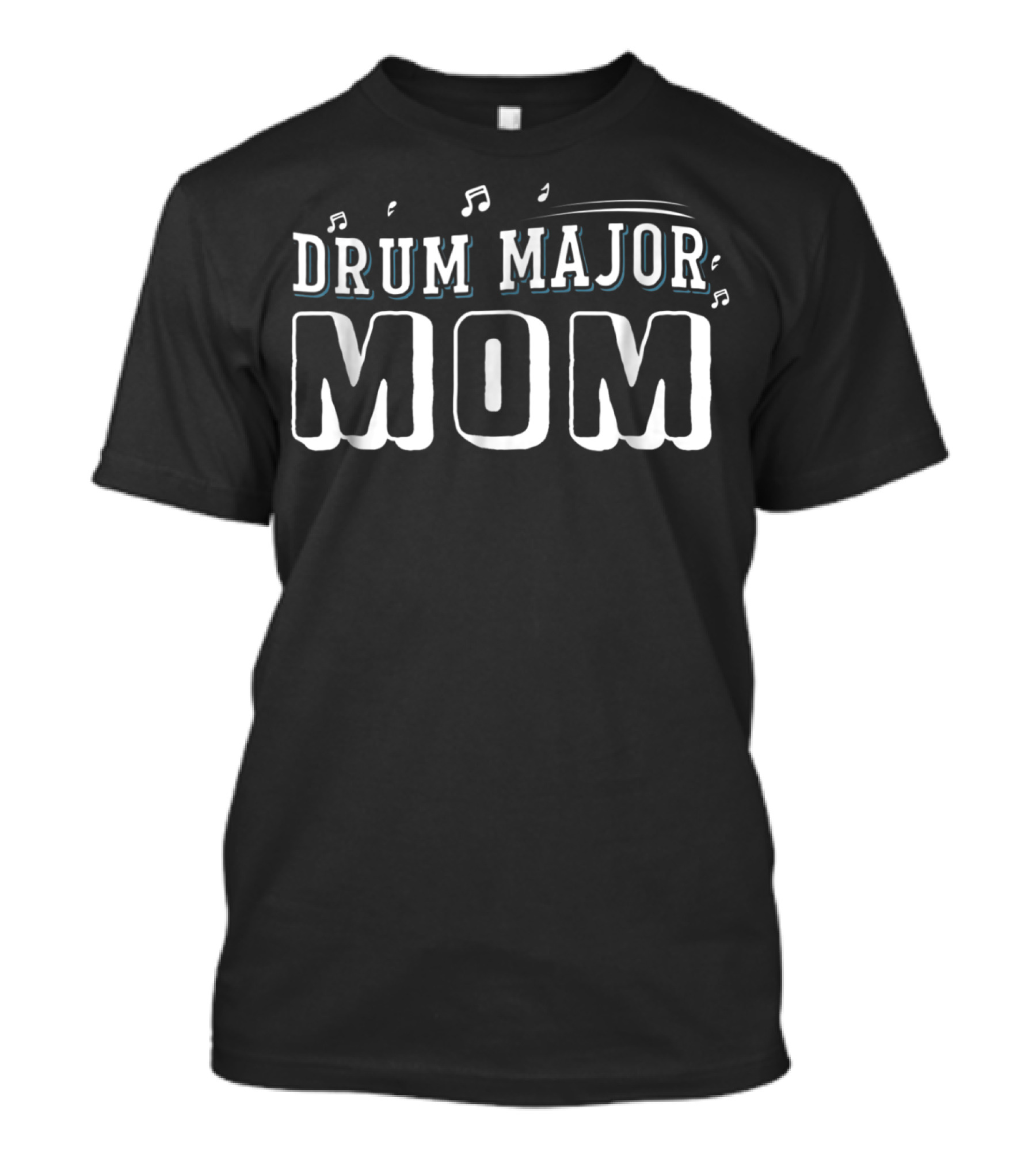 Drum Major Mom Funny Marching Band Percussion Music59 T-Shirt