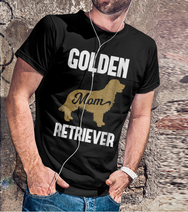 Golden Retriever Mom Dog T-Shirt