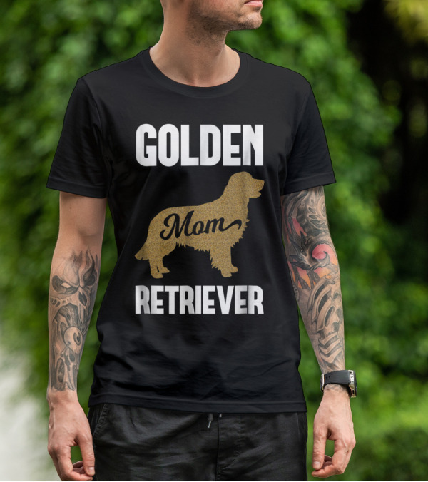 Golden Retriever Mom Dog T-Shirt