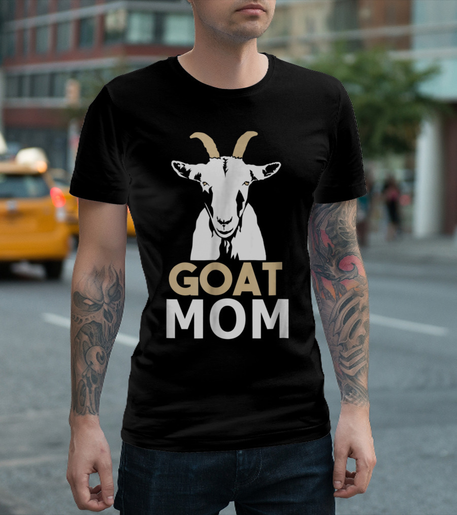 Funny Goat Mom Goat Lovers Herd53 T-Shirt