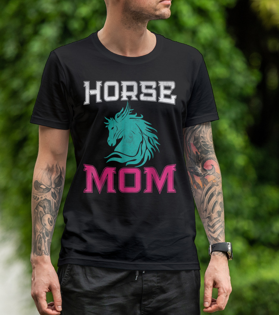 HORSE MOM Horse Lovers T-Shirt