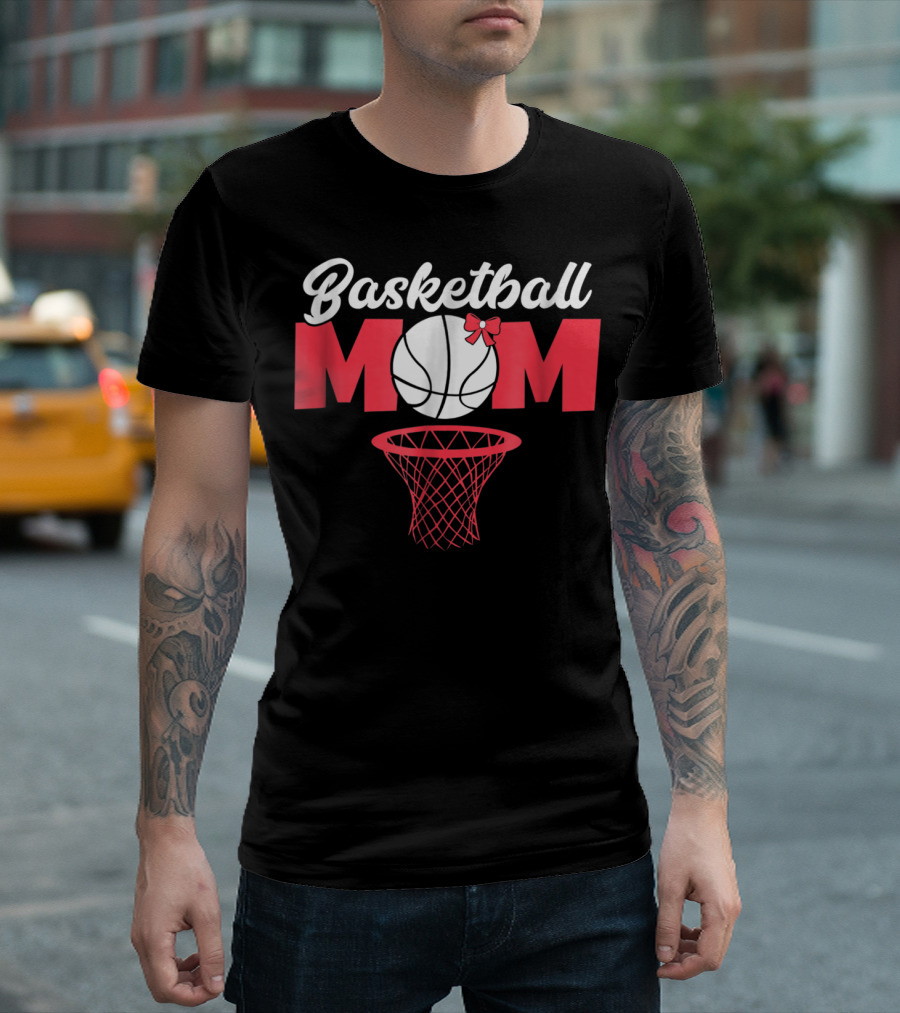 Basketball Mom Fan with Love for the Game T-Shirt