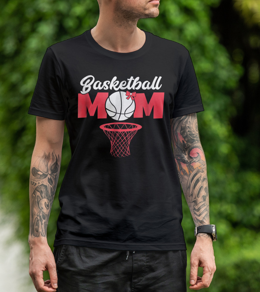 Basketball Mom Fan With Love For The Game T-Shirt