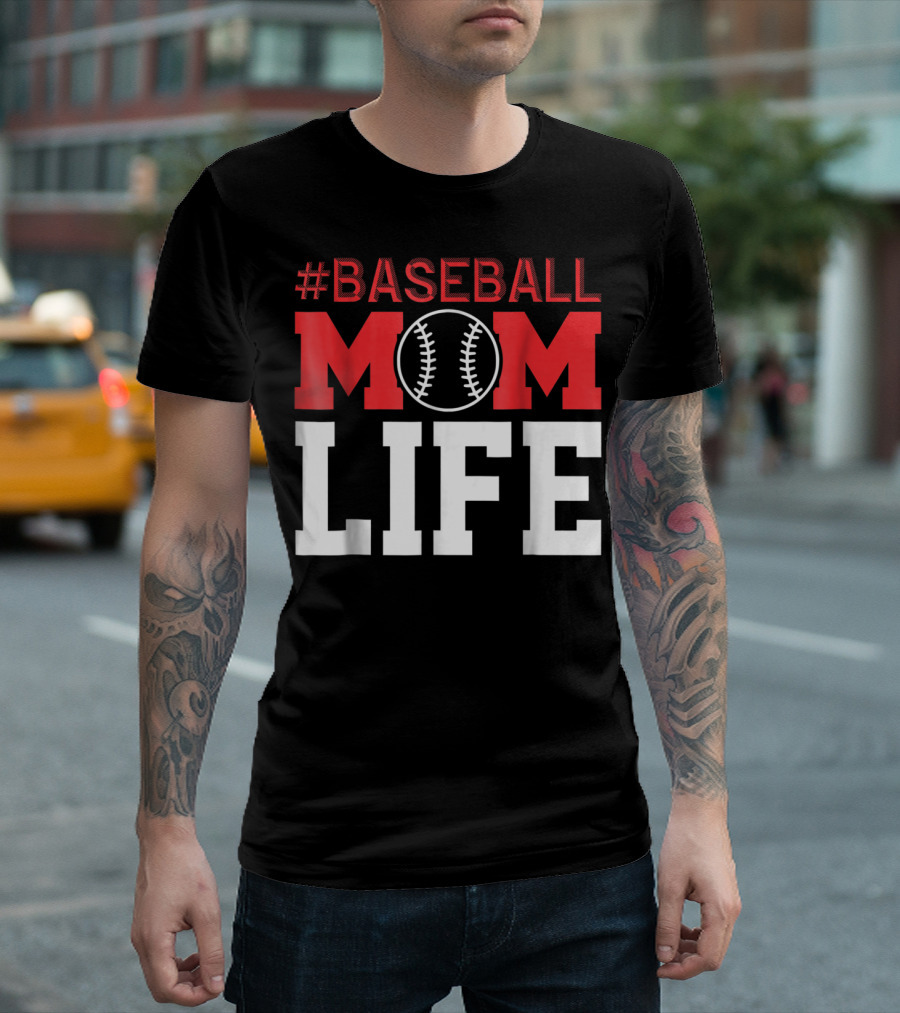 BASEBALL MOM LIFE T-Shirt