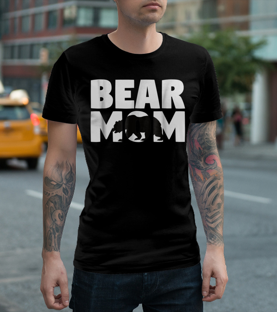 Bear Mom Zoo Animal Lover for Mother T-Shirt
