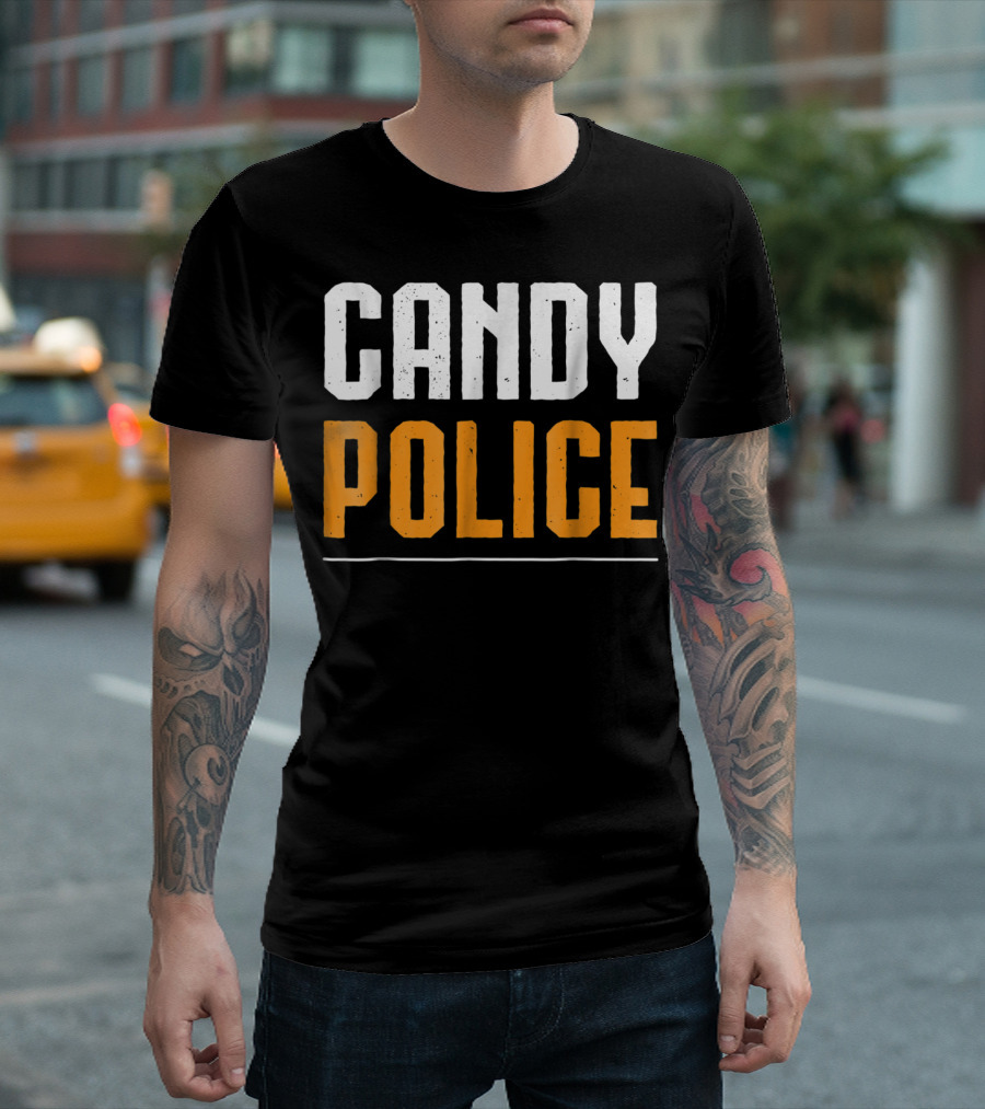 Candy Police Halloween T-Shirt