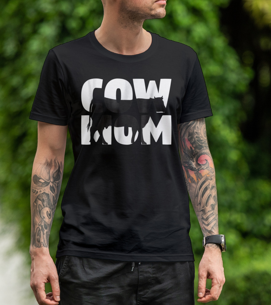 Cow Mom Cow Lover For Mother T-Shirt