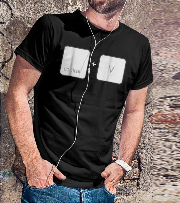 Control V Plus Daddy Daughter Copy And Paste T-Shirt