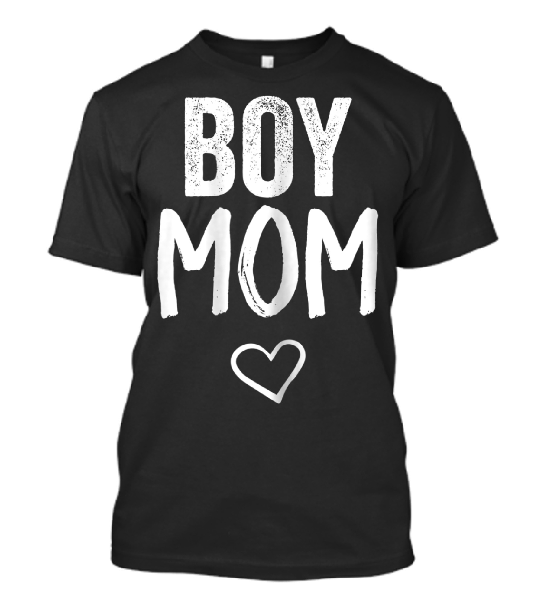 Boy Mom Cute Heart Design For New Mothers Of Baby Boy T-Shirt