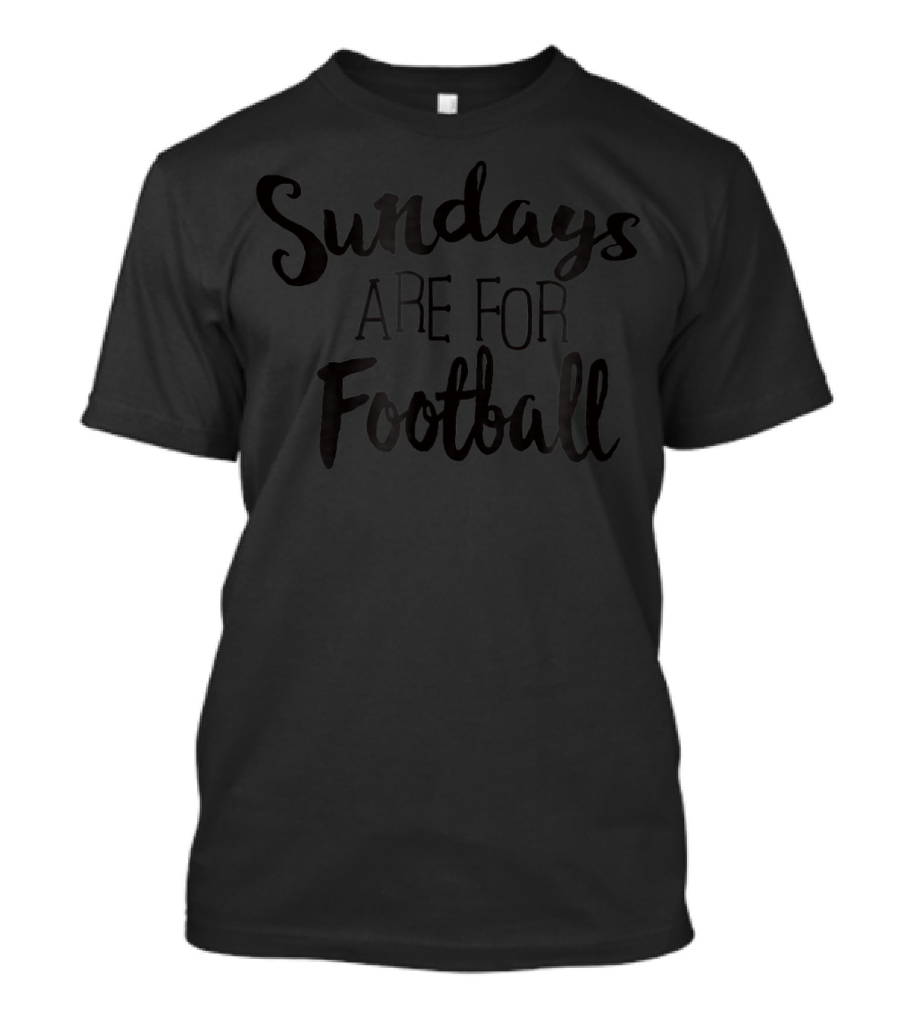Sundays Are For Football Cute Supporters Mom And Dad T-Shirt