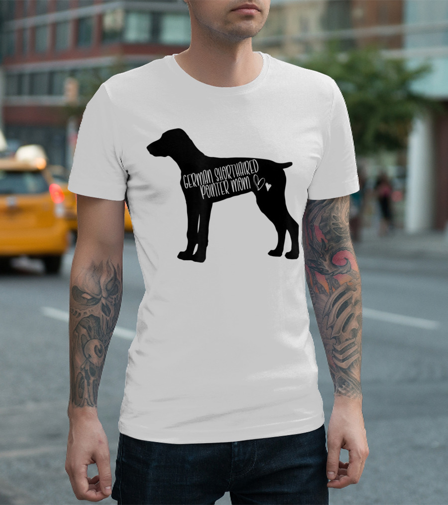 German Shorthaired Pointer Mom ♥ T-Shirt