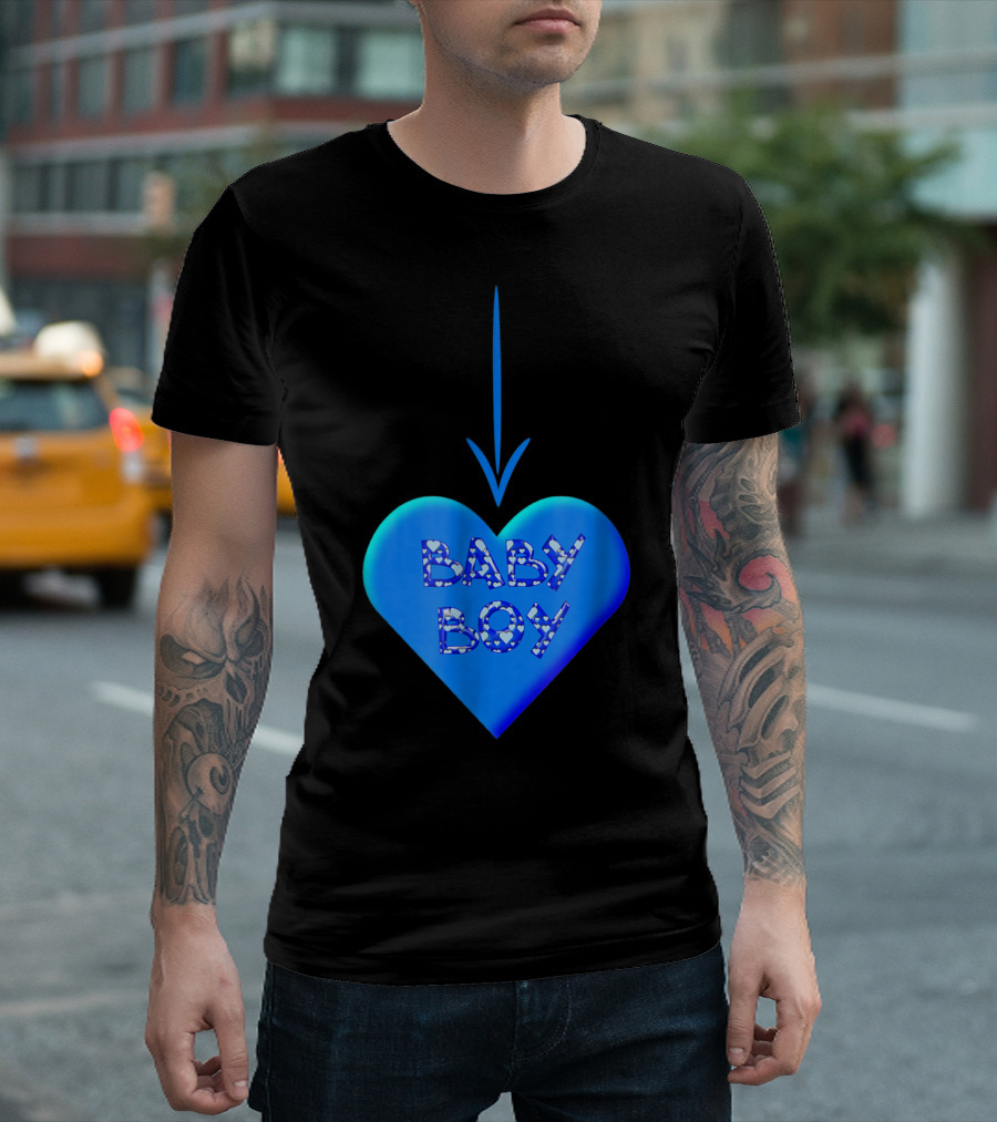 Baby Boy Cute Pregnancy to Be It's a Boy Mommy T-Shirt