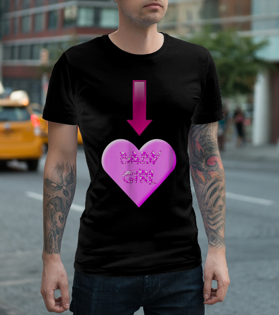 Baby Girl Mommy Cute Pregnancy It’s a Girl T-Shirt