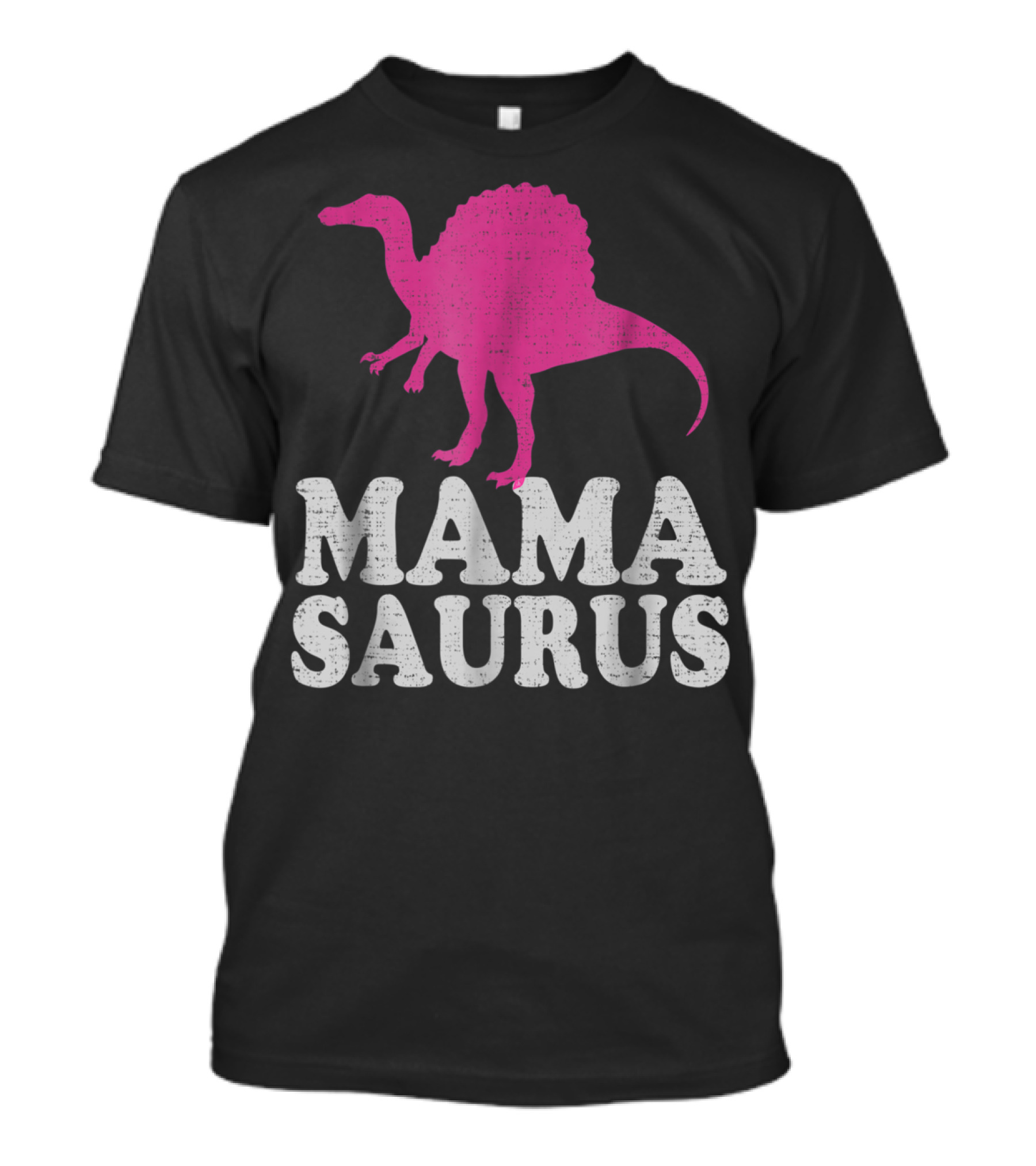 MAMASAURUS Cute Spinosaurus Dinosaur T-Shirt