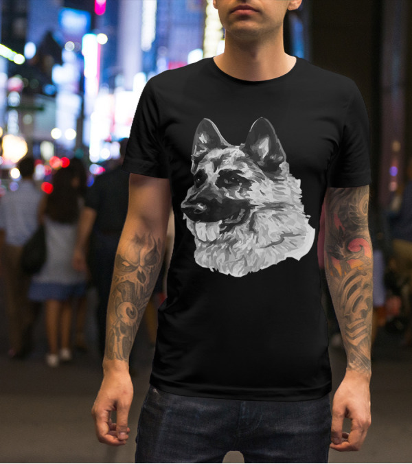 Dog Mom Dog Dad German Shepherd T-Shirt