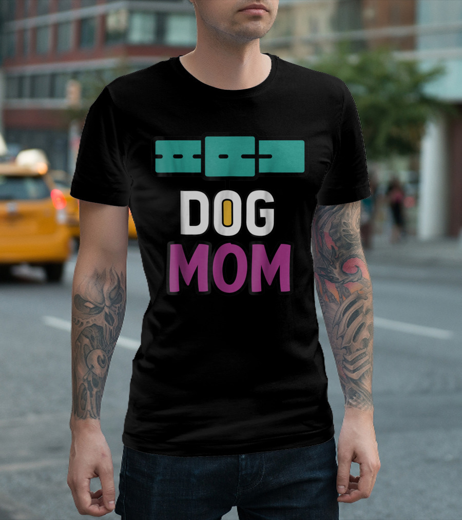 Dog Mom Paw Print35 Pets Lovers T-Shirt