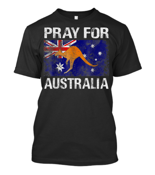 Pray For Australia Animal Rescue Extinction T-Shirt