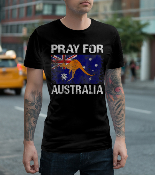 Pray For Australia Animal Rescue Extinction T-Shirt