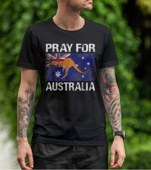 Pray For Australia Animal Rescue Extinction T-Shirt