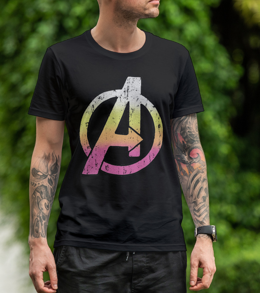 Marvel Avengers Gradient T-Shirt